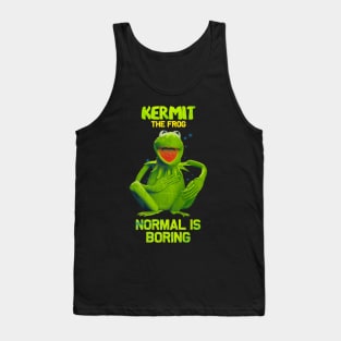 KERMIT NORMAL IS BORING Tank Top
